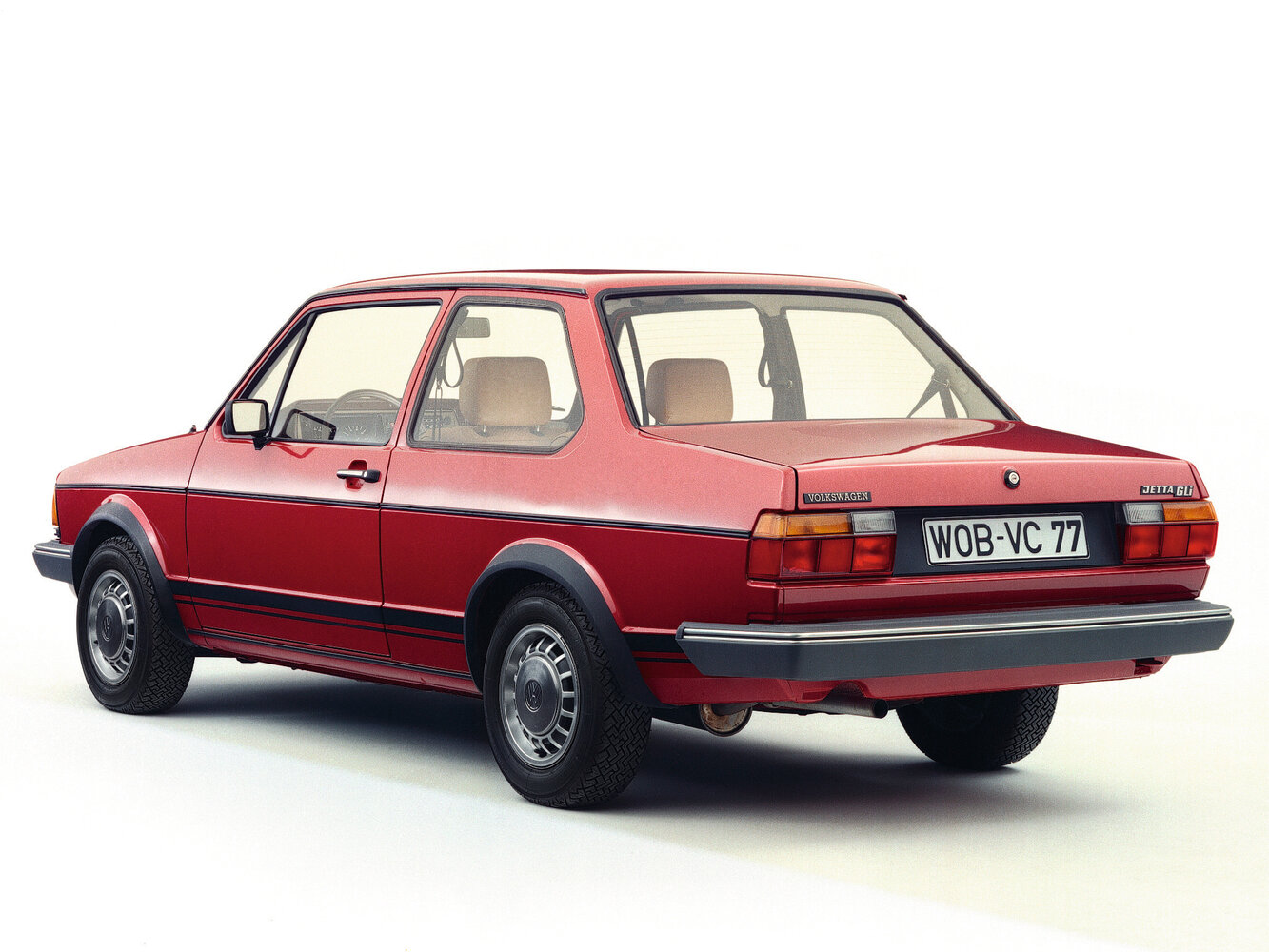 Volkswagen Jetta, I, 1978–1984, Седан 2 дв.: Вид сзади в три четверти