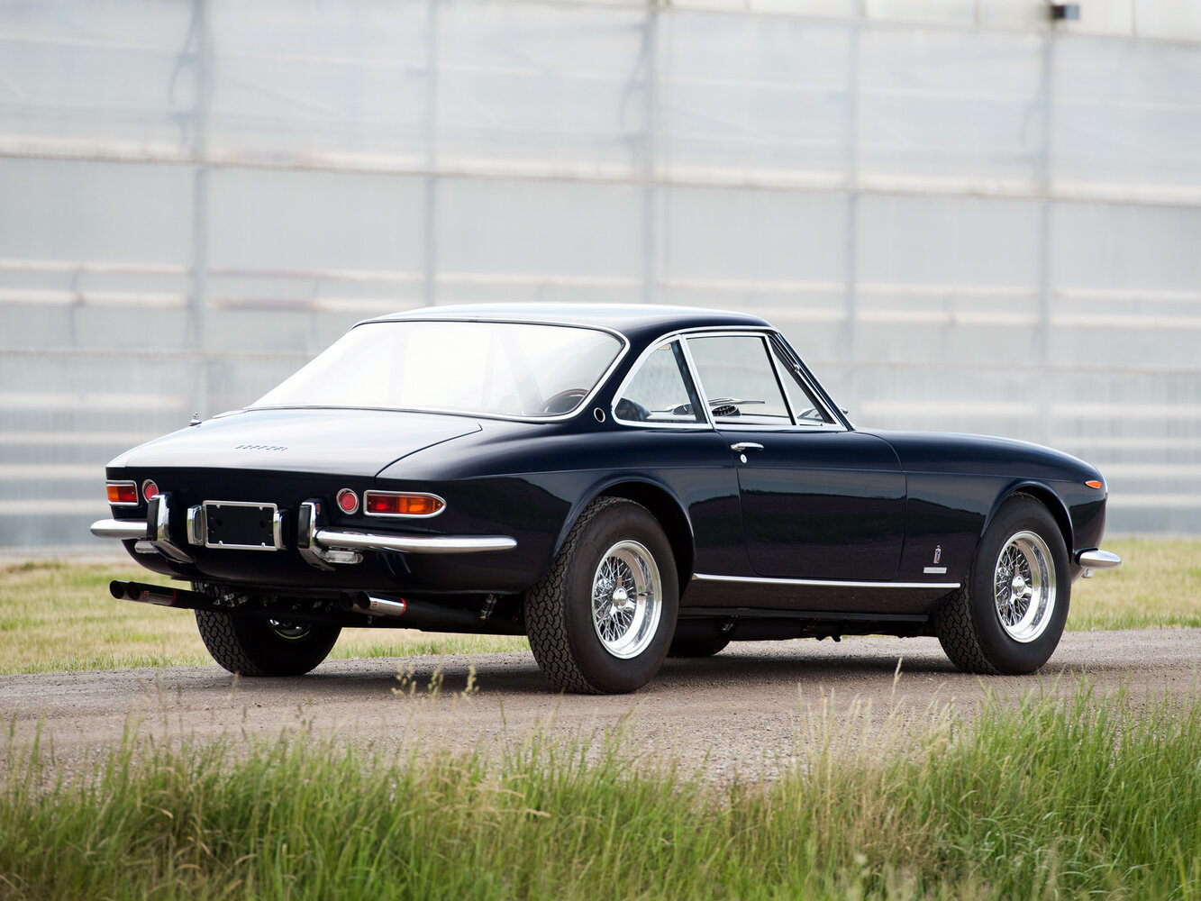 Ferrari 365 GTC, , 1968–1970, Coupe: Rear three-quarter view