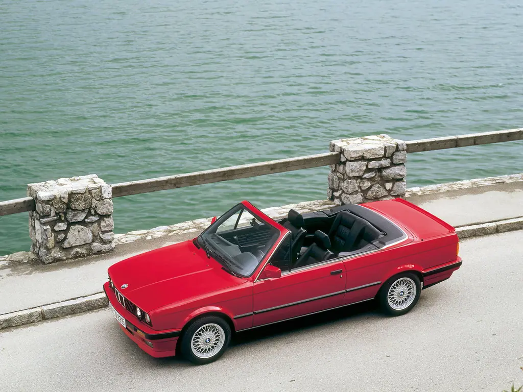 BMW 3-series, 2 поколение, E30, Открытый кузов, Европа, 07.1985 - 04.1993: фото поколения 12