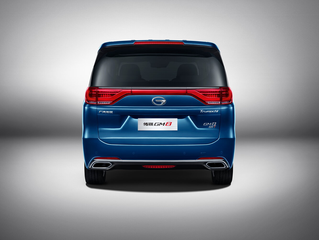 GAC Trumpchi GM8, , 2017–2020, Минивэн: Вид сзади