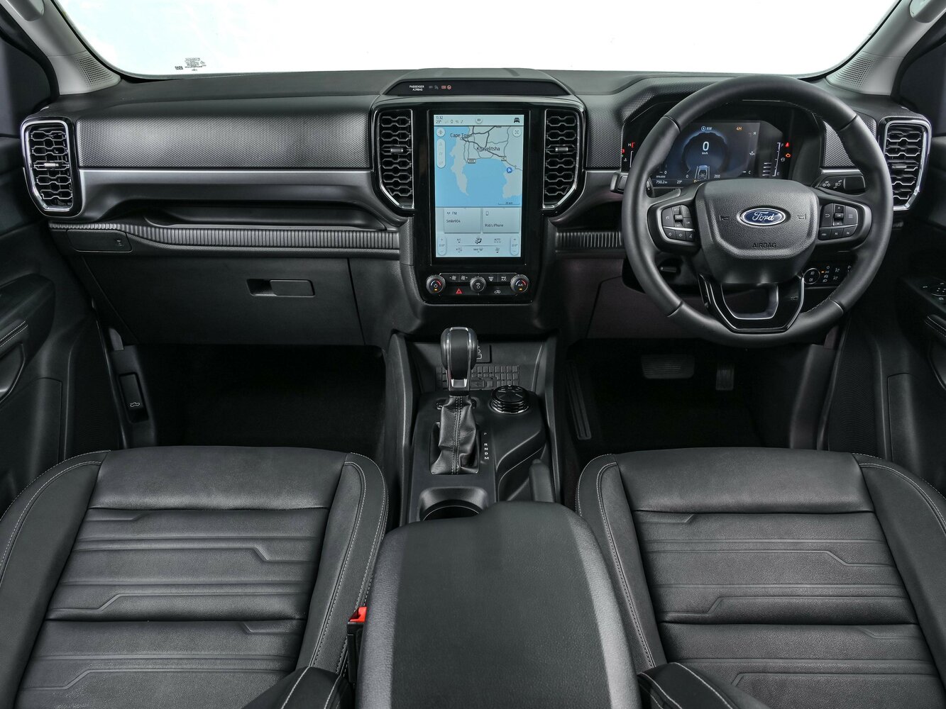 Ford Ranger, T6.2, 2022–2026, Пикап Полуторная кабина Open Cab: Передняя панель