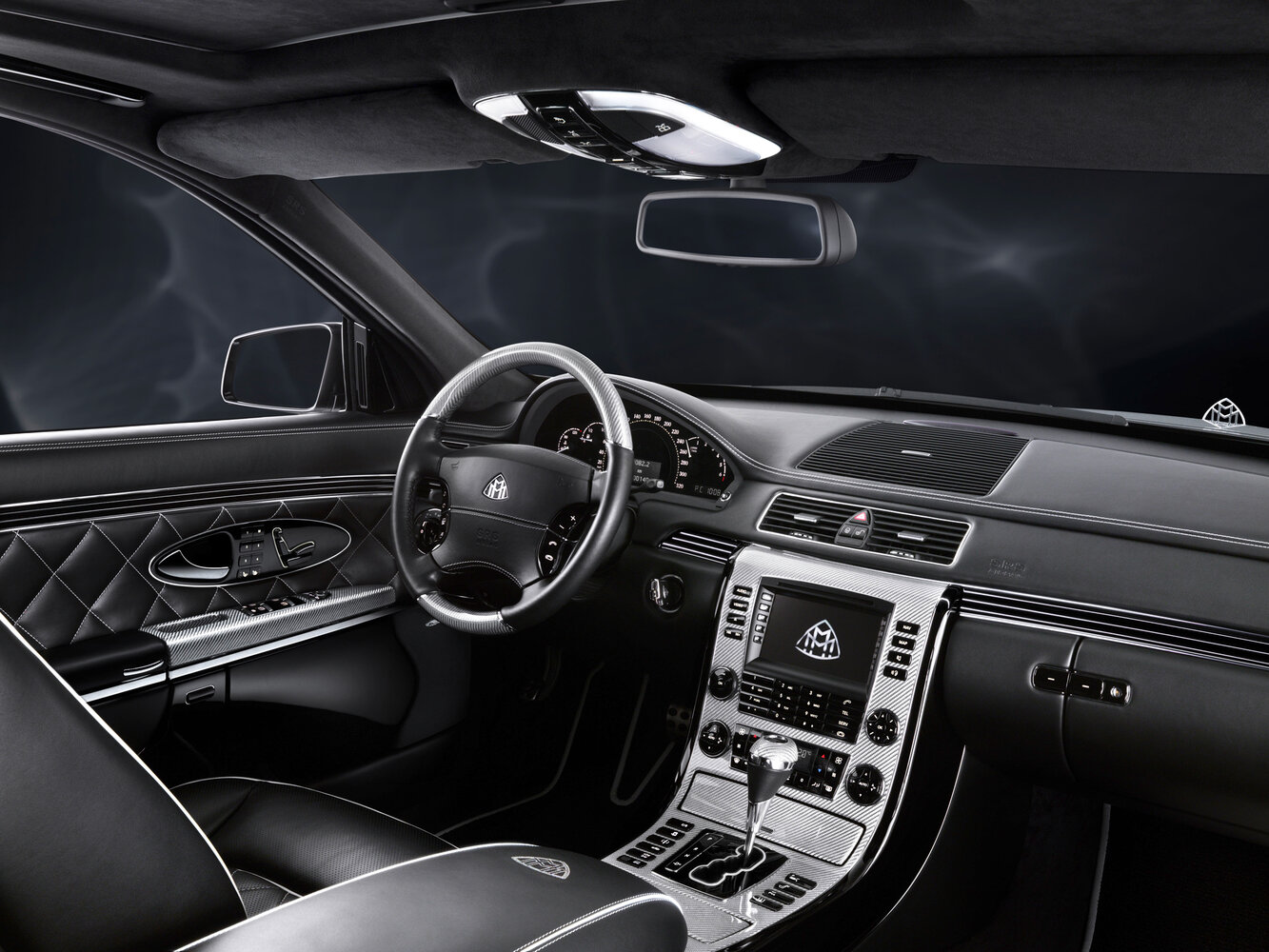 Maybach 57, I Рестайлинг, 2010–2013, Седан: Передняя часть салона