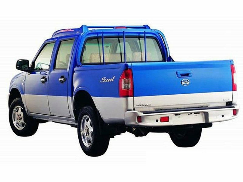 Great Wall Socool, , 2005–2008, Pickup Двойная кабина: Rear three-quarter view