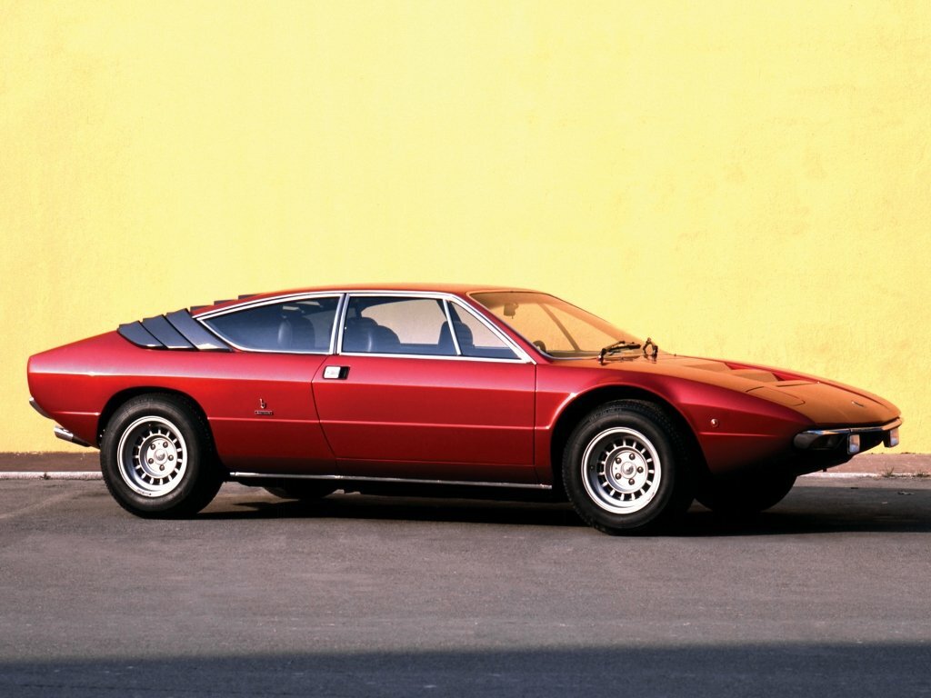 Lamborghini Urraco, , 1972–1981, Купе: Вид сбоку
