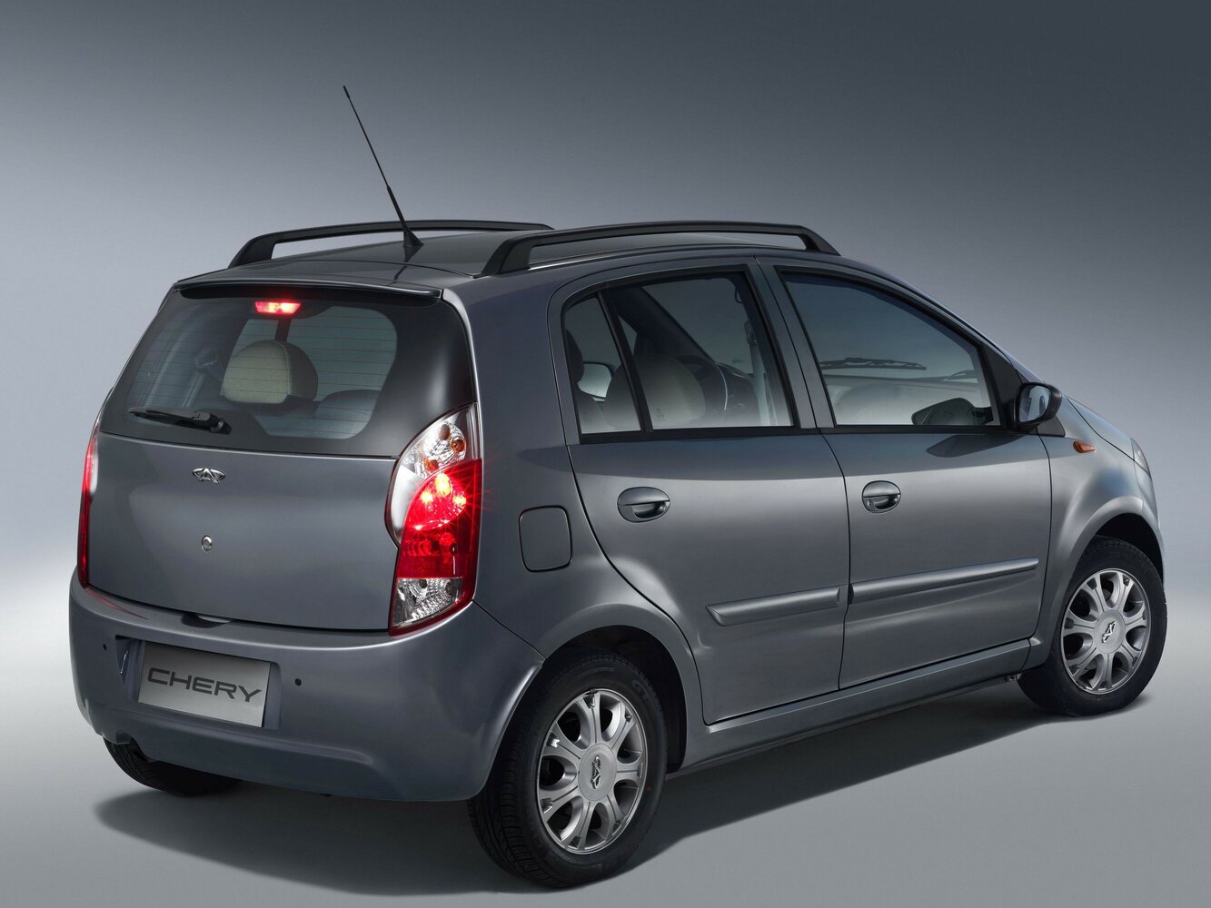 Chery Kimo (A1), , 2007–2014, Hatchback 5 door: Rear three-quarter view