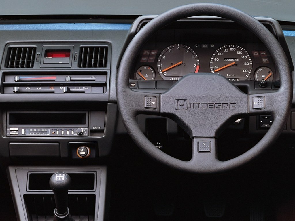 Honda Quint, II, 1985–1989, Hatchback 3 door: Dashboard
