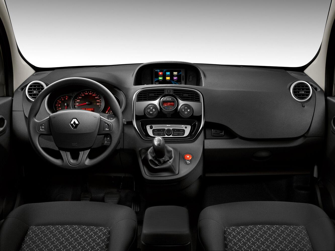 Renault Kangoo, II Рестайлинг, 2013–2021, Компактвэн Grand: Передняя панель