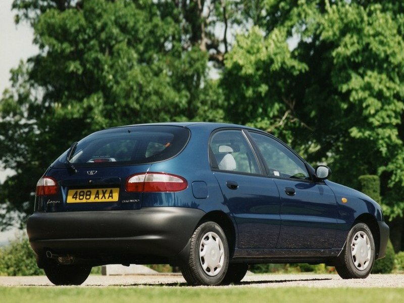Daewoo Lanos, , 1997–2008, Хэтчбек 5 дв.: Вид сзади в три четверти