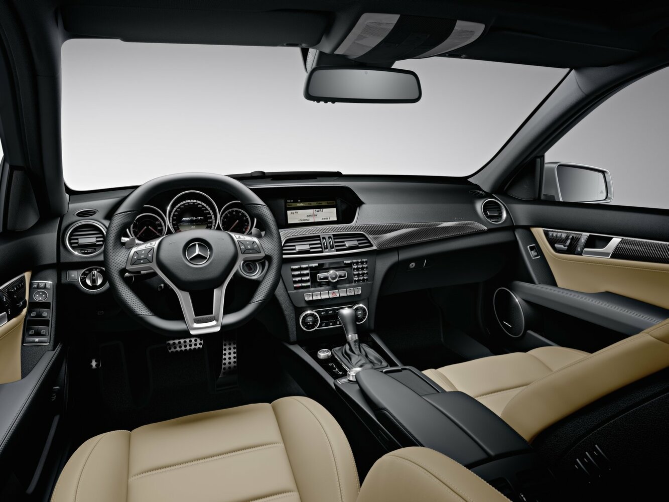 Mercedes-Benz C-Класс AMG, III (W204) Рестайлинг, 2011–2015, Универсал 5 дв.: Передняя панель