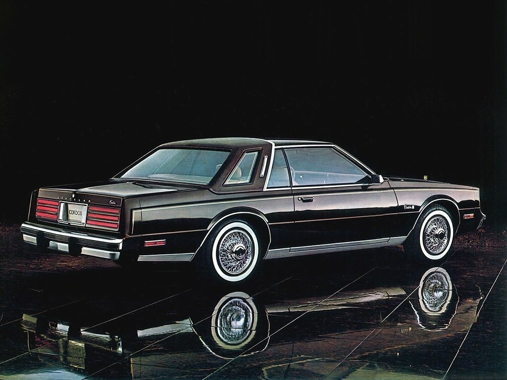 Chrysler Cordoba, II, 1981–1983, Купе-хардтоп: Вид сзади в три четверти