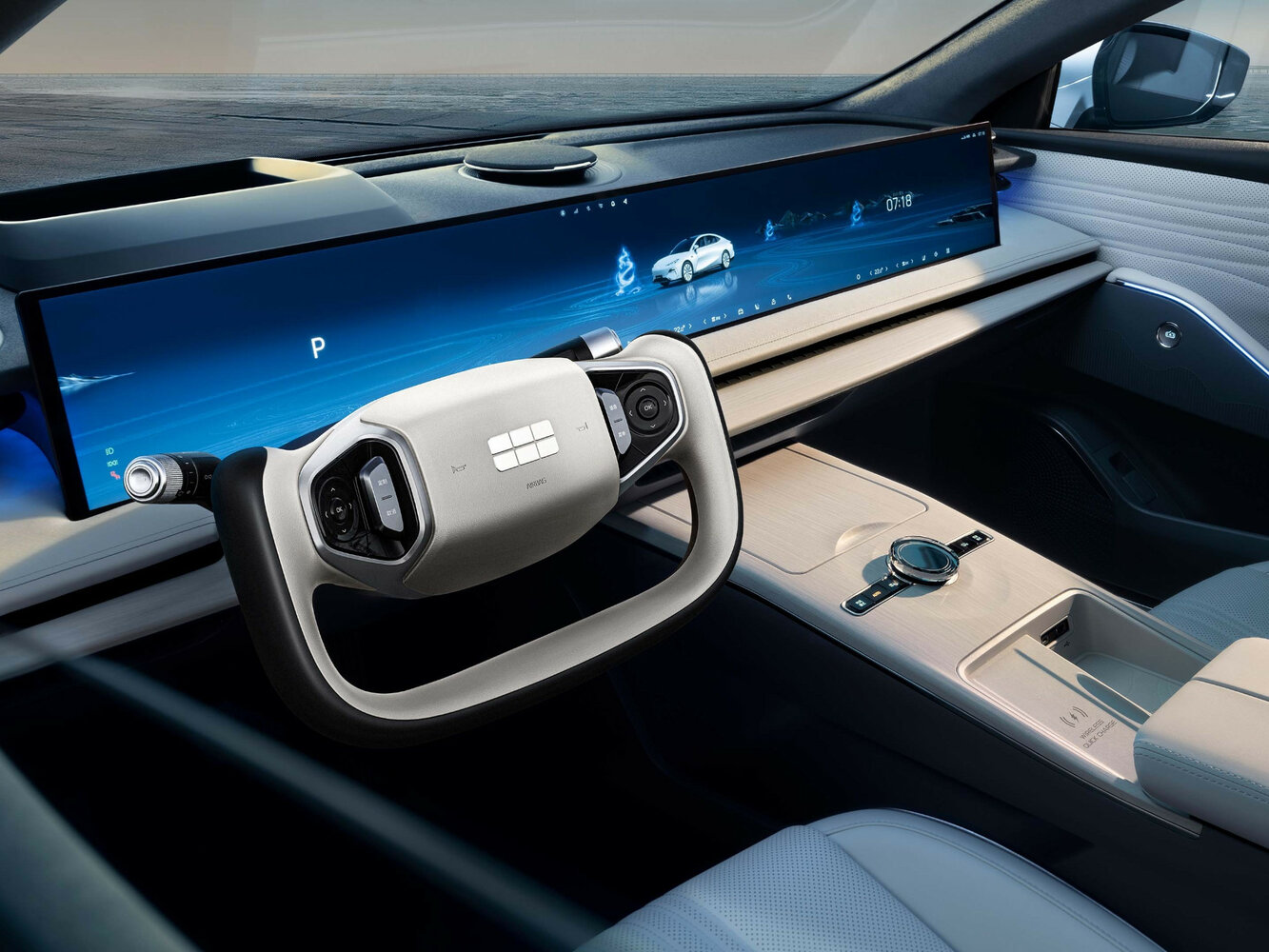 Geely Galaxy E8, , 2024–2026, Sedan: Front cabin