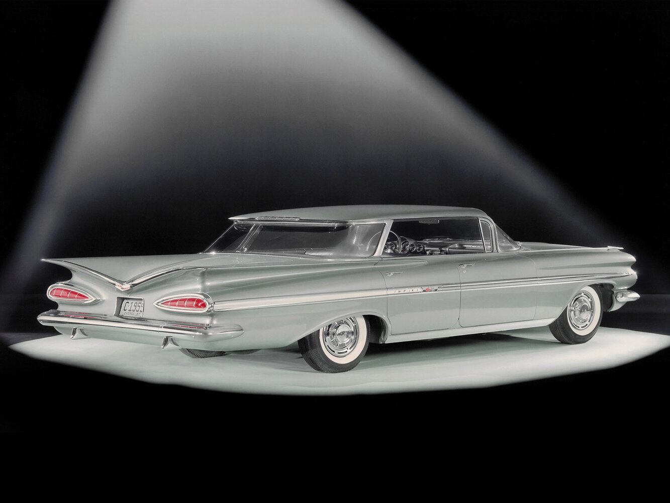 Chevrolet Impala, II, 1958–1960, Sedan-хардтоп: Rear three-quarter view