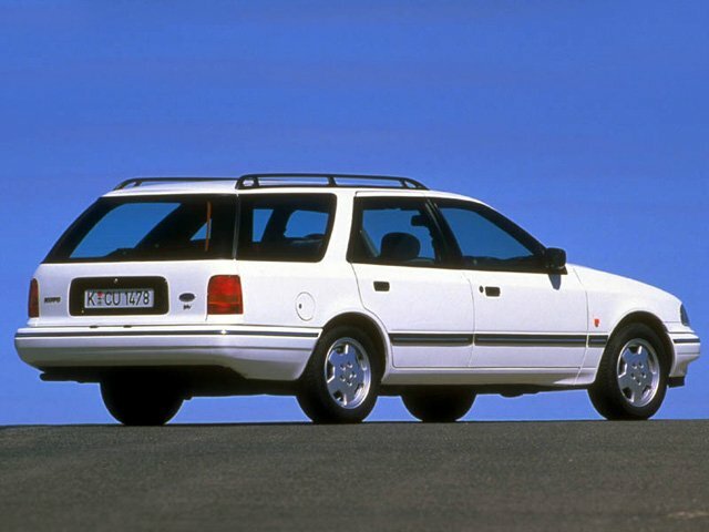 Ford Scorpio, I, 1985–1994, Универсал 5 дв.: Вид сзади в три четверти