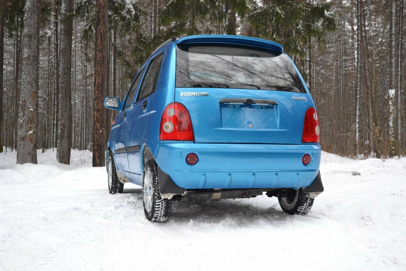 E-Car GD04B, , 2012–2014, Хэтчбек 5 дв.: Вид сзади
