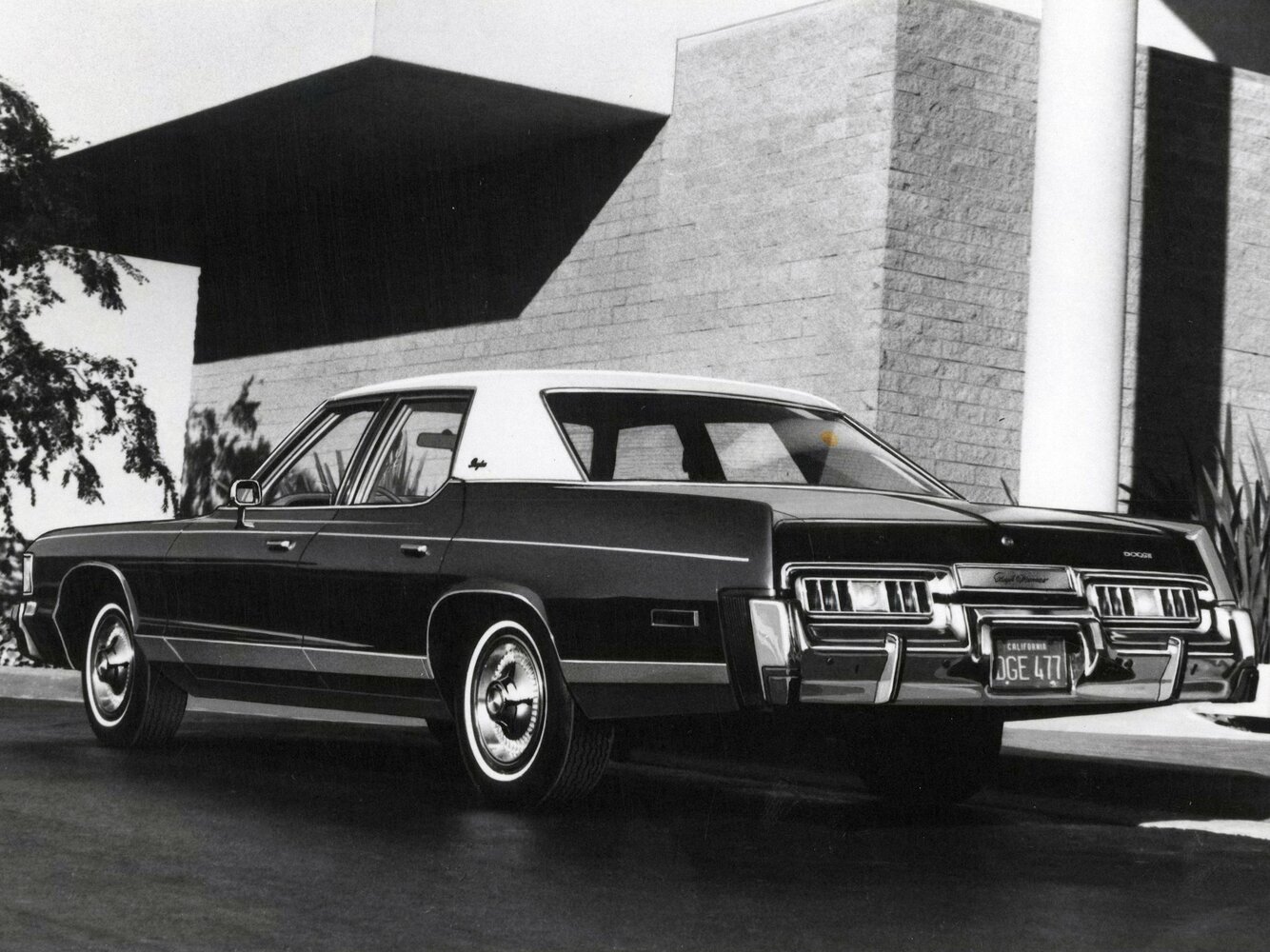 Dodge Monaco, IV, 1977–1978, Sedan: Rear three-quarter view