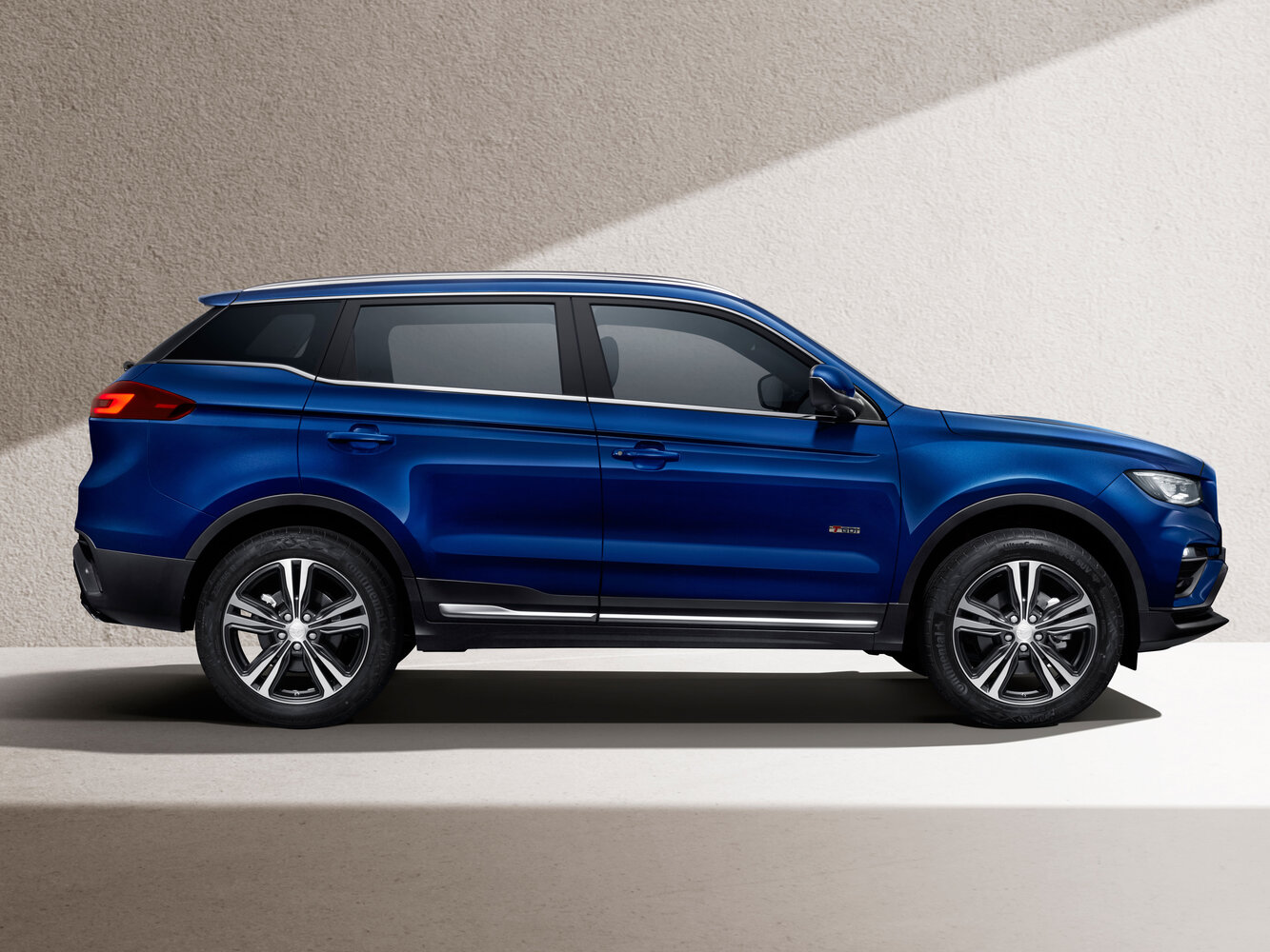 Proton X70, I Рестайлинг, 2024–2026, Внедорожник 5 дв.: Вид сбоку