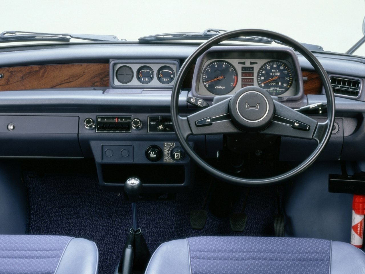 Honda Civic, I, 1972–1979, Hatchback 3 door: Dashboard
