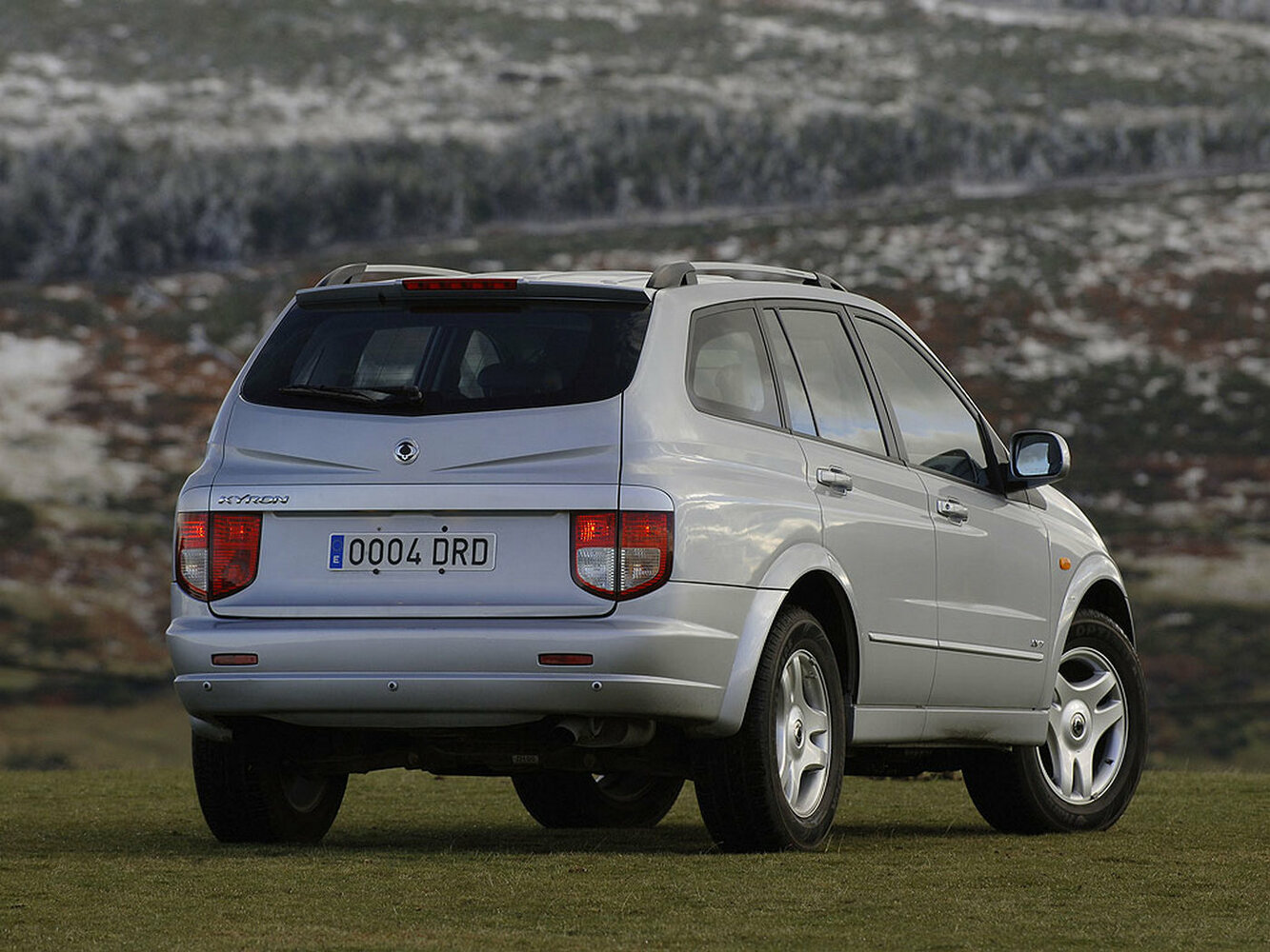 SsangYong Kyron, I, 2005–2007, Внедорожник 5 дв.: Вид сзади в три четверти