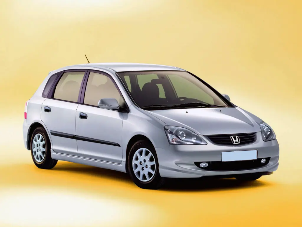 Honda Civic, 7 поколение, EU, рестайлинг, Хэтчбек 5 дв., Россия, 11.2003 - 06.2006: фото поколения 6