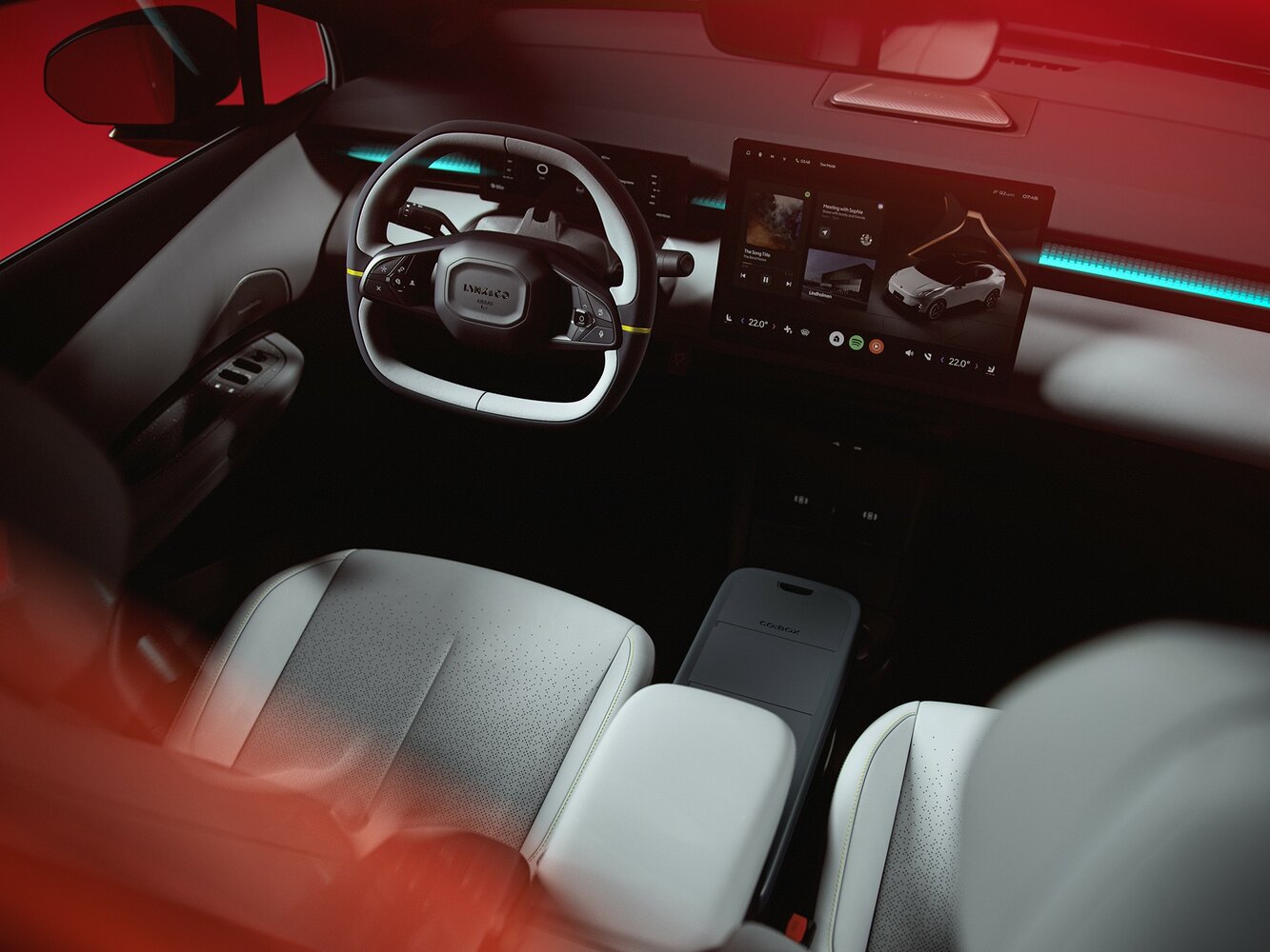 Lynk & Co 02, I (EU Market), 2024–2026, Внедорожник 5 дв.: Передняя часть салона