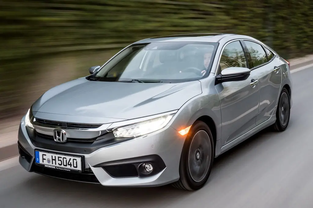 Honda Civic, 10 поколение, FC, Седан, Европа, 12.2016 - 07.2019: фото поколения 6