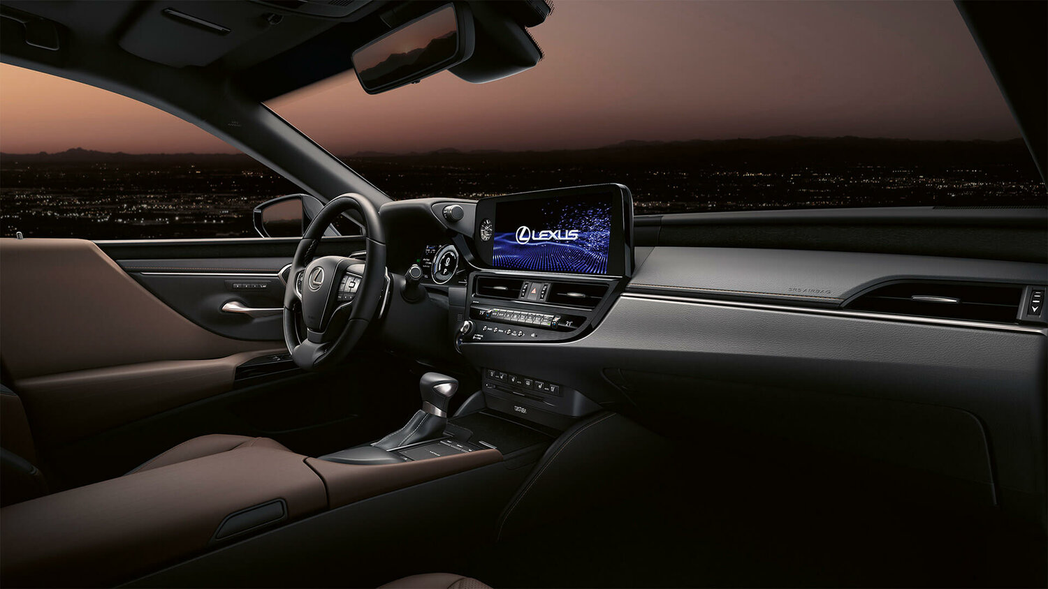 Lexus ES, VII facelift, 2021–2024, Sedan: Front cabin
