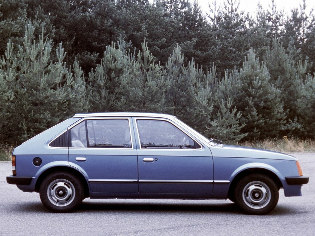 Opel Kadett, D, 1979–1984, Хэтчбек 5 дв.: Вид сбоку