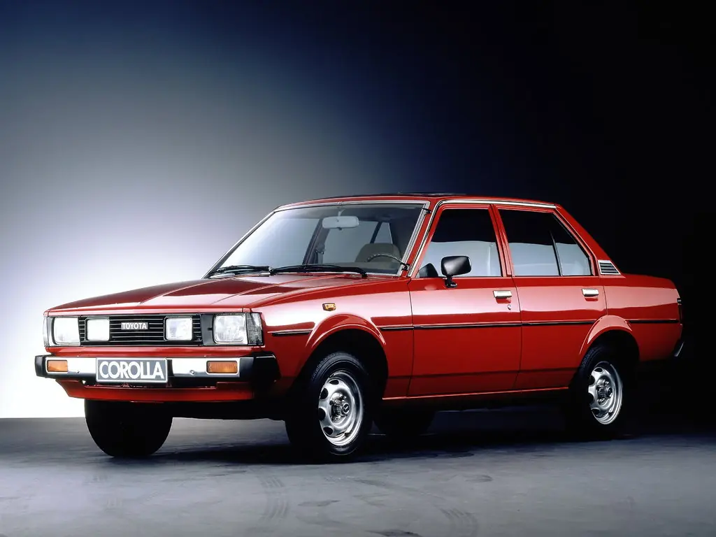 Toyota Corolla, 4 поколение, E70, рестайлинг, Седан, США, 08.1982 - 07.1983: фото поколения 1
