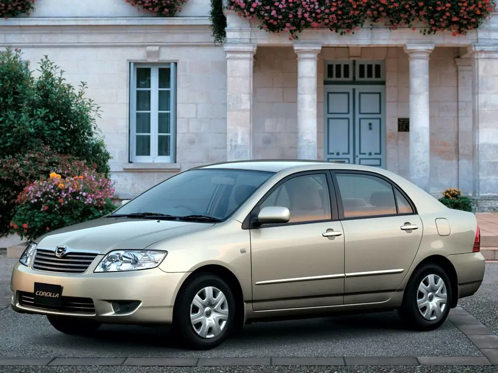 Toyota Corolla, 9 поколение, E120, 2-й рестайлинг, Седан, Япония, 04.2004 - 10.2006: фото поколения 4