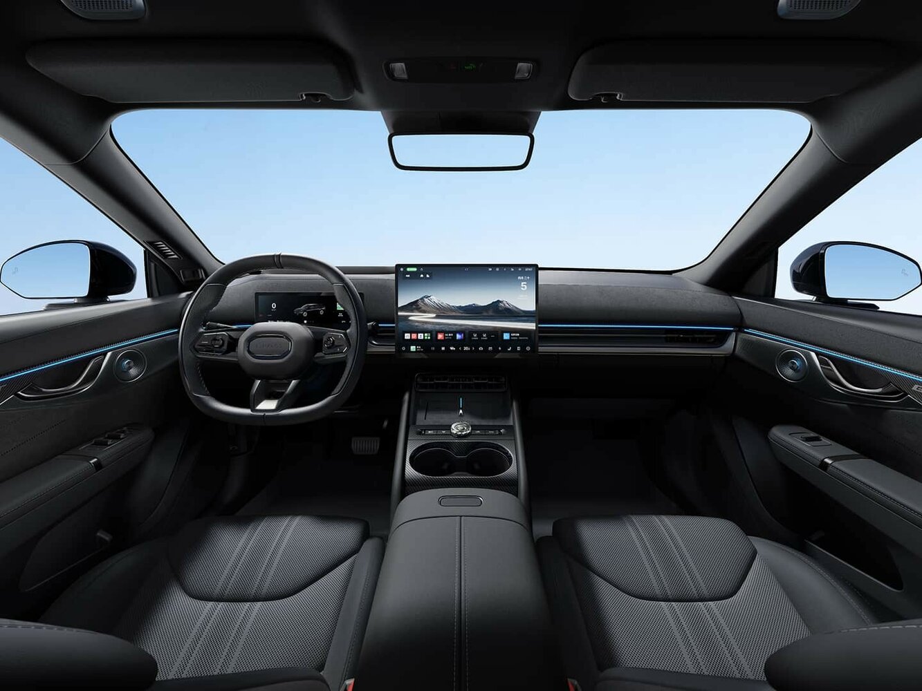 Lynk & Co 07, I Рестайлинг, 2025–2026, Универсал 5 дв. GT: Передняя панель