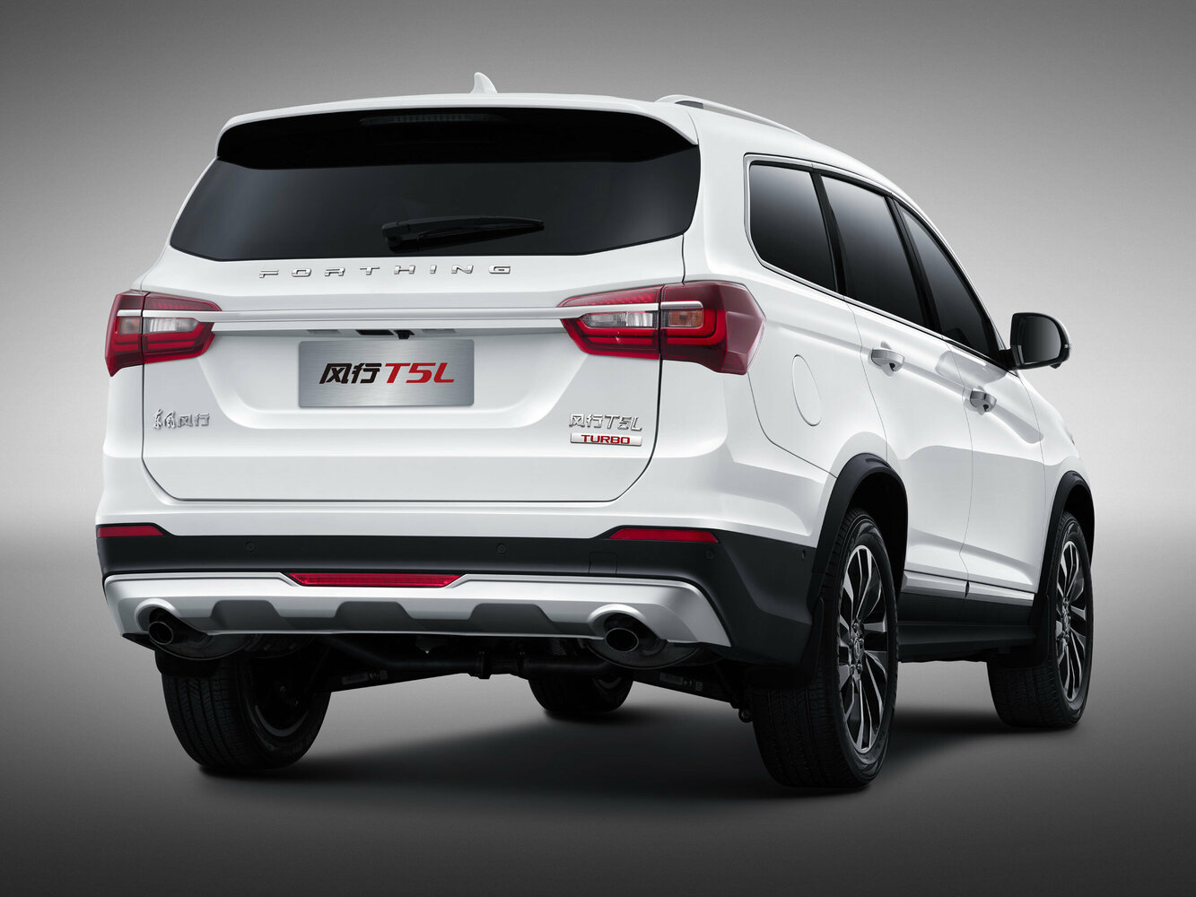 Forthing T5L, , 2019–2022, SUV 5 door: Rear three-quarter view