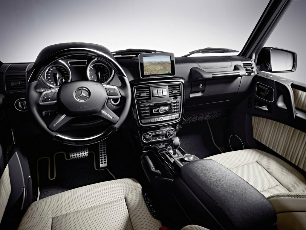 Mercedes-Benz G-Класс, II (W463) Рестайлинг 3, 2012–2015, Внедорожник открытый: Передняя панель