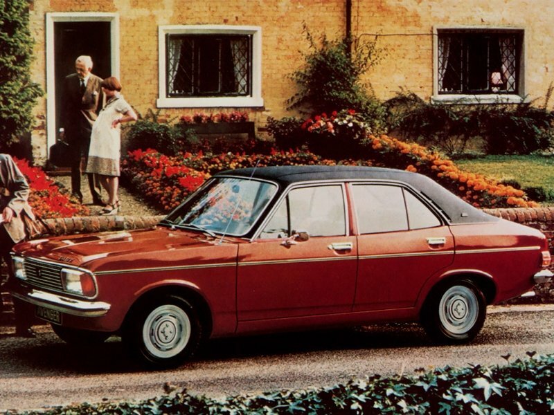 Talbot Avenger, , 1970–1981, Седан: Вид сбоку