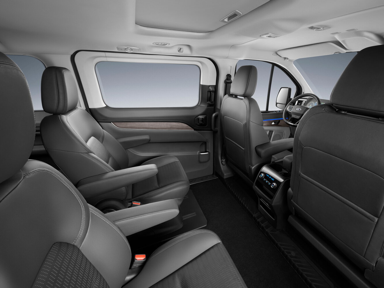 Ford Tourneo Custom, I (China Market) Рестайлинг, 2023–2026, Минивэн: Задняя часть салона