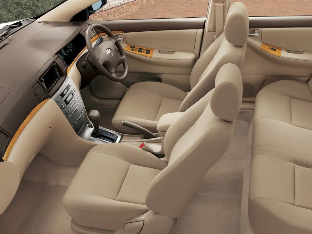 Toyota Corolla, 9 поколение, E120, 2-й рестайлинг, Седан, Япония, 04.2004 - 10.2006: фото поколения 10