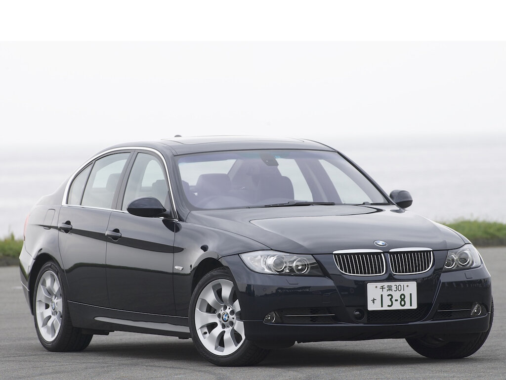 BMW 3-series, 5 поколение, E90, Седан, Япония, 04.2005 - 10.2008: фото поколения 1