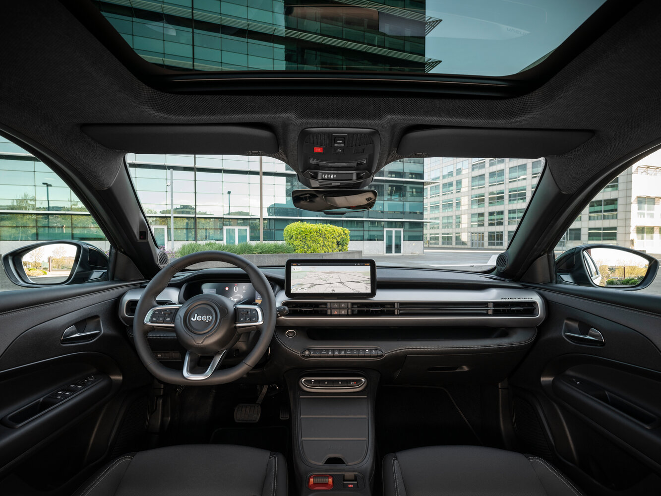 Jeep Avenger, I Рестайлинг, 2026–2026, Внедорожник 5 дв.: Передняя панель