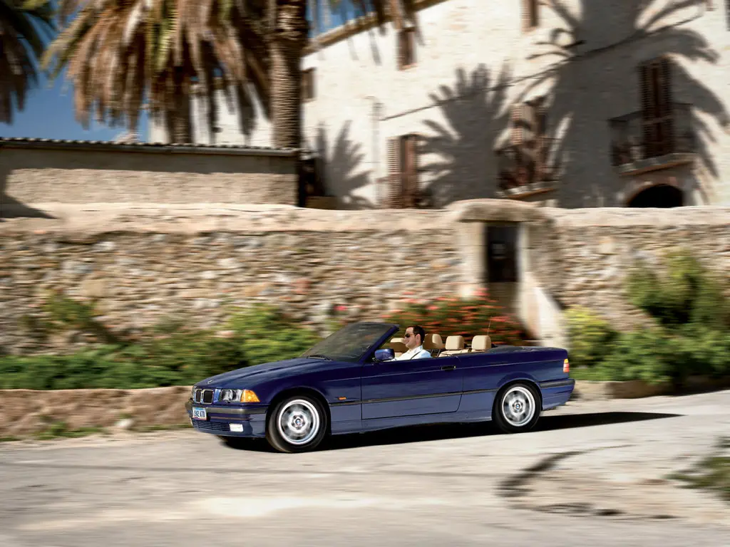BMW 3-series, 3 поколение, E36, Открытый кузов, Европа, 04.1993 - 04.1999: фото поколения 7