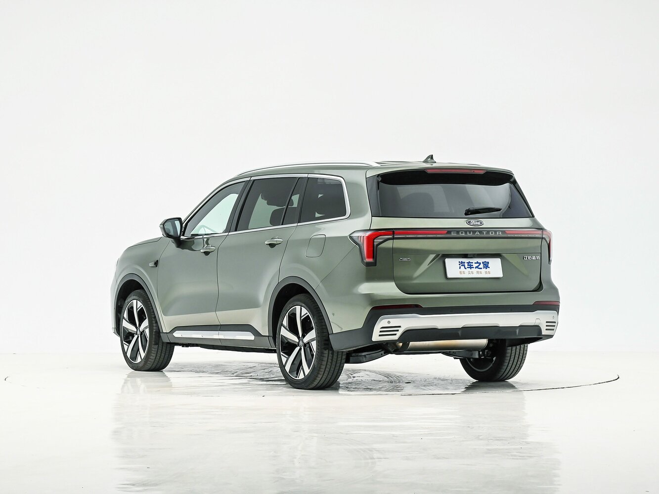 Ford Equator, I Рестайлинг, 2024–2026, Внедорожник 5 дв.: Вид сзади в три четверти