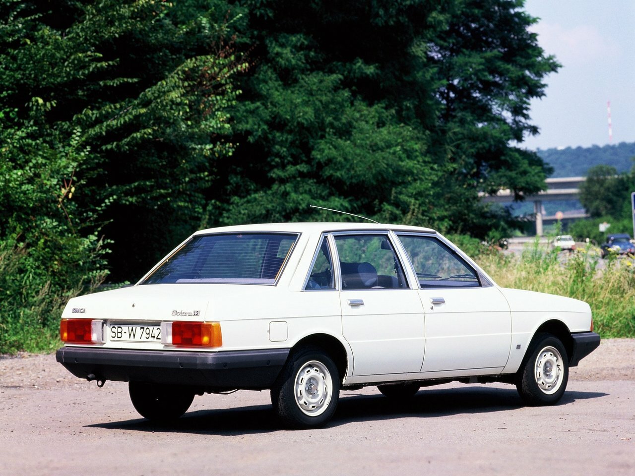 Talbot Solara, , 1980–1986, Седан: Вид сзади в три четверти