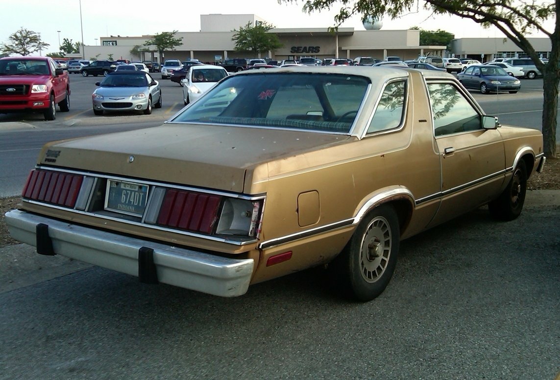 Ford Fairmont, , 1978–1983, Sedan: Rear three-quarter view