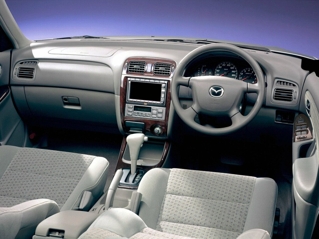Mazda Capella, VI, 1997–2002, Седан: Передняя панель