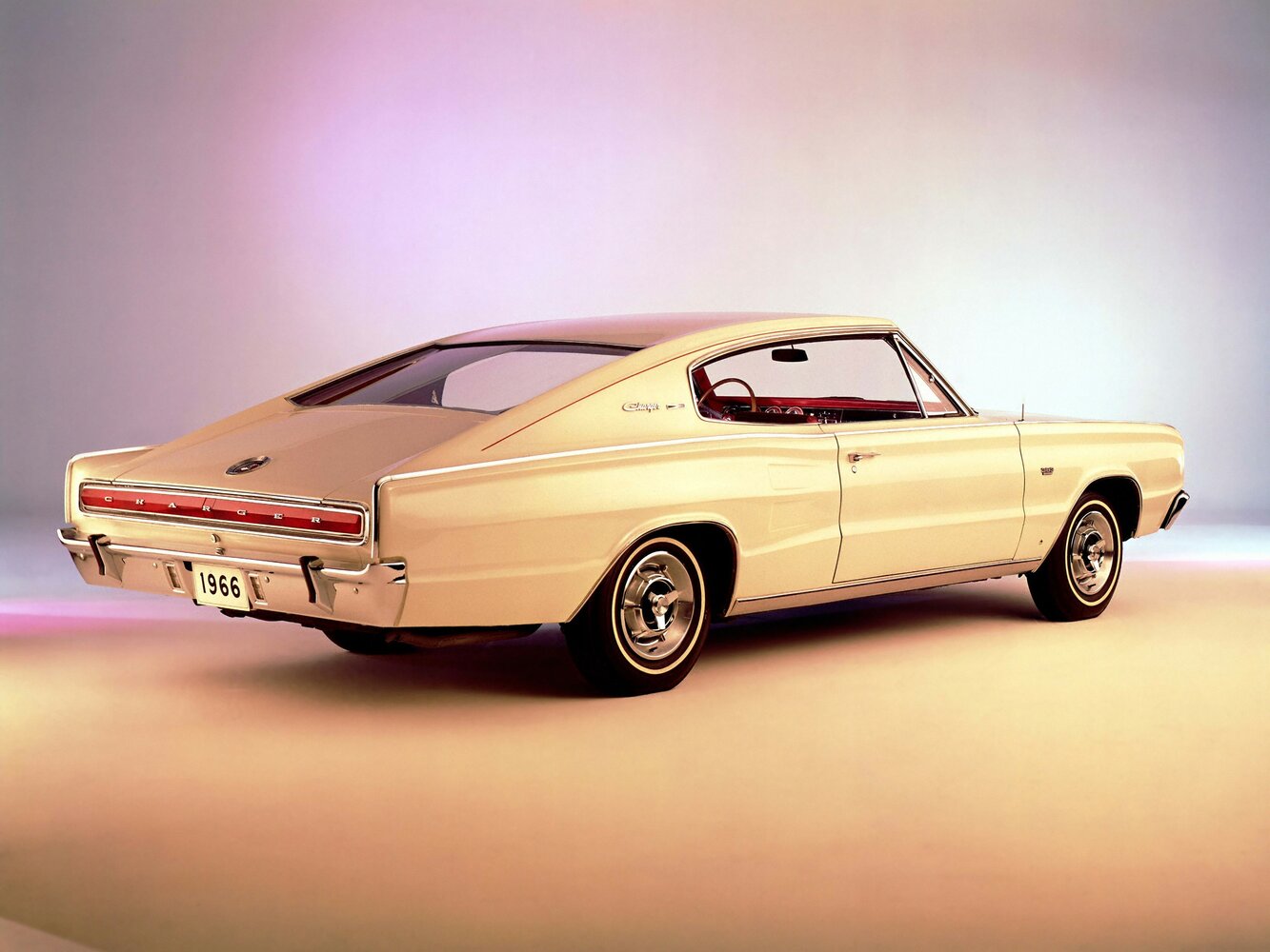 Dodge Charger, I, 1966–1967, Фастбек: Rear three-quarter view