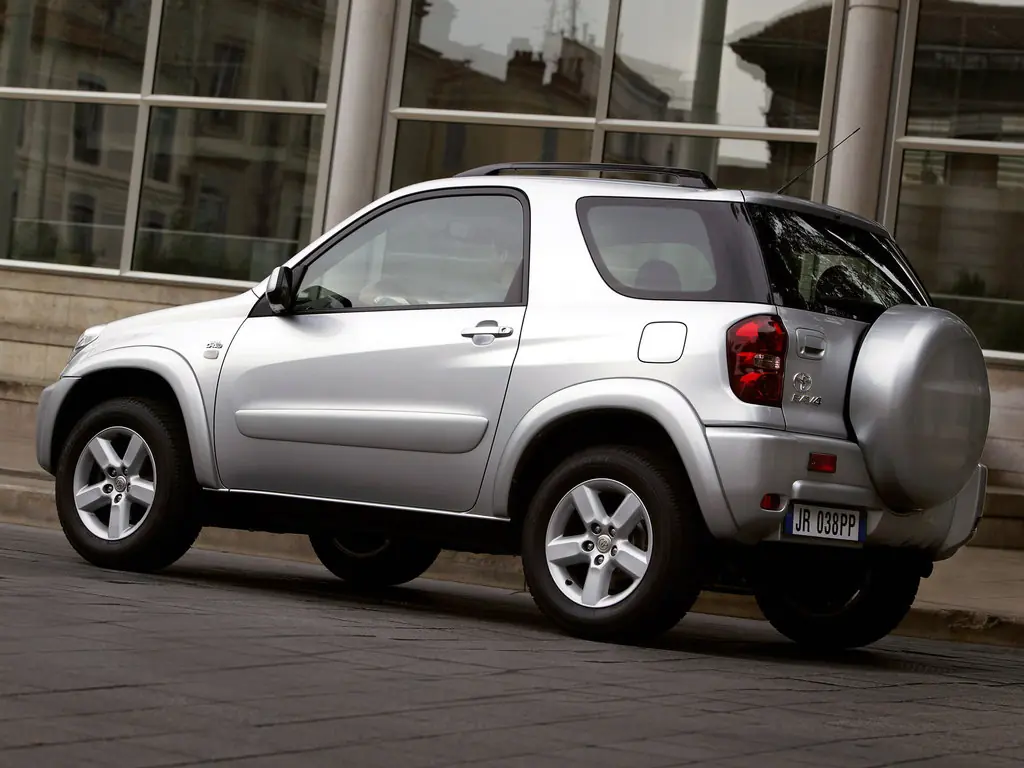 Toyota Rav4, 2 поколение, XA20, рестайлинг, Джип/suv 3 дв., Европа, 08.2003 - 12.2005: фото поколения 2