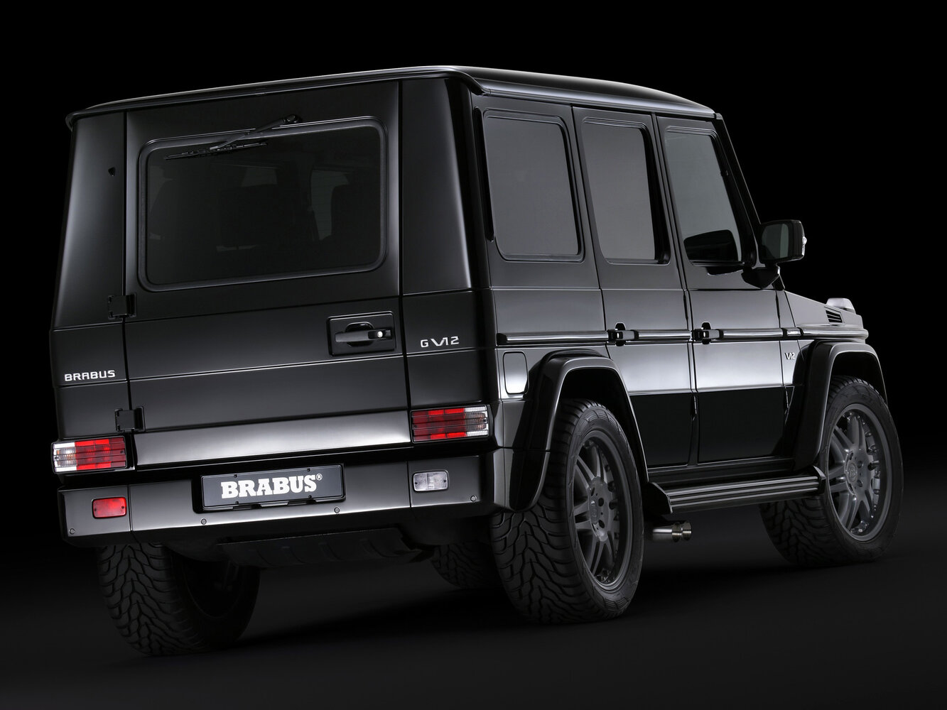 Brabus G V12, , 2004–2006, Внедорожник 5 дв.: Вид сзади в три четверти