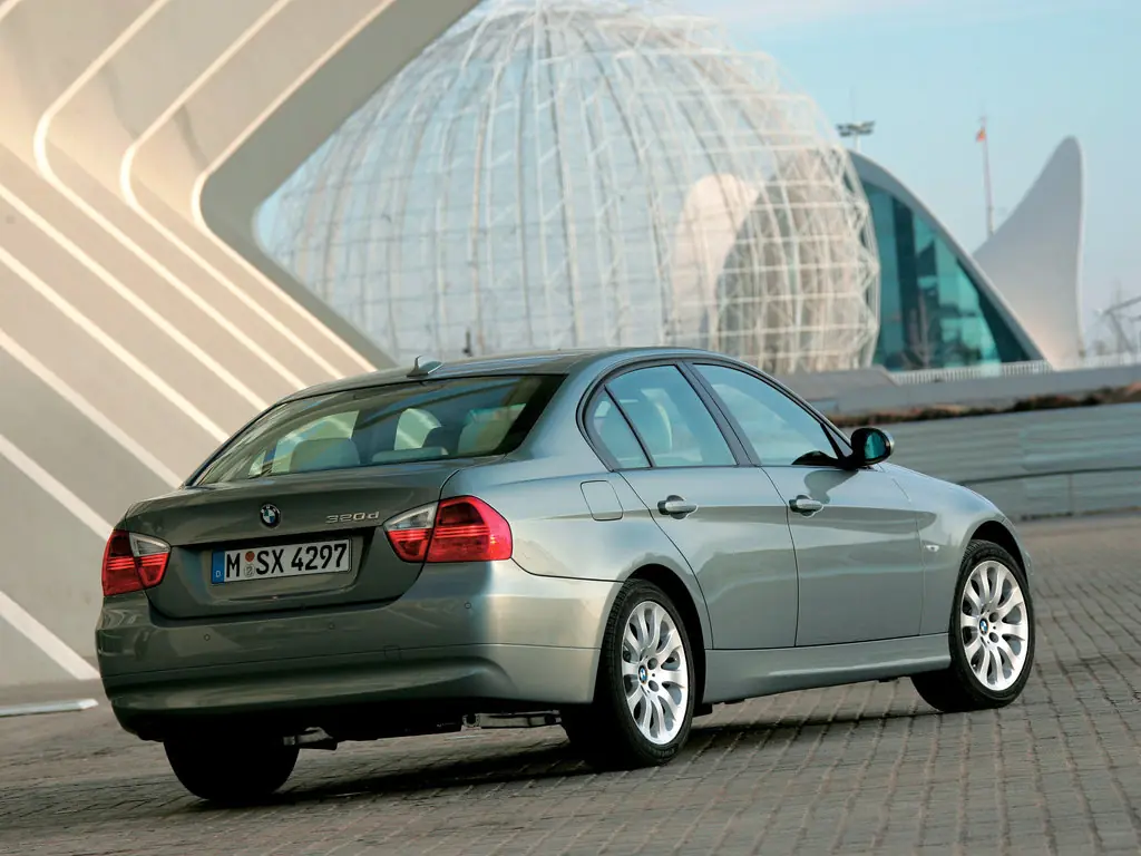 BMW 3-series, 5 поколение, E90, Седан, Европа, 01.2005 - 08.2008: фото поколения 6