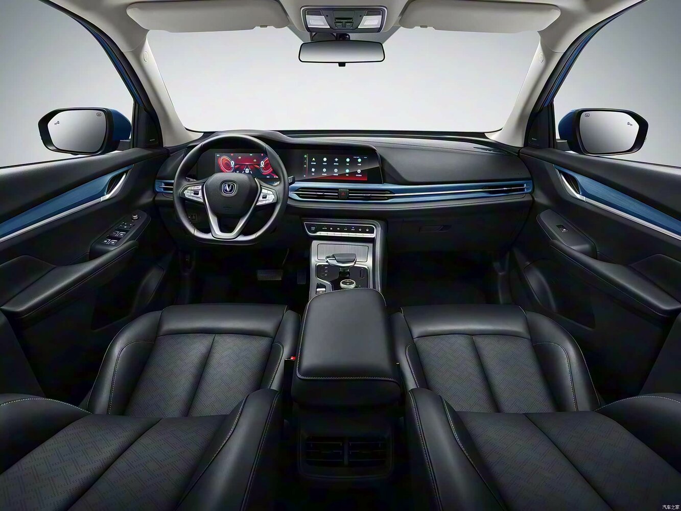 Changan CS55, , 2017–2023, Внедорожник 5 дв. E-Rock: Передняя панель