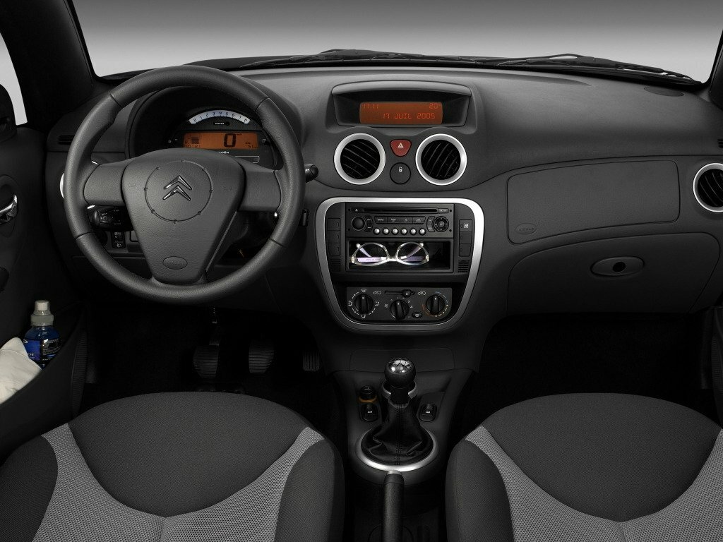 Citroen C3, I Рестайлинг, 2005–2010, Кабриолет Pluriel: Передняя панель