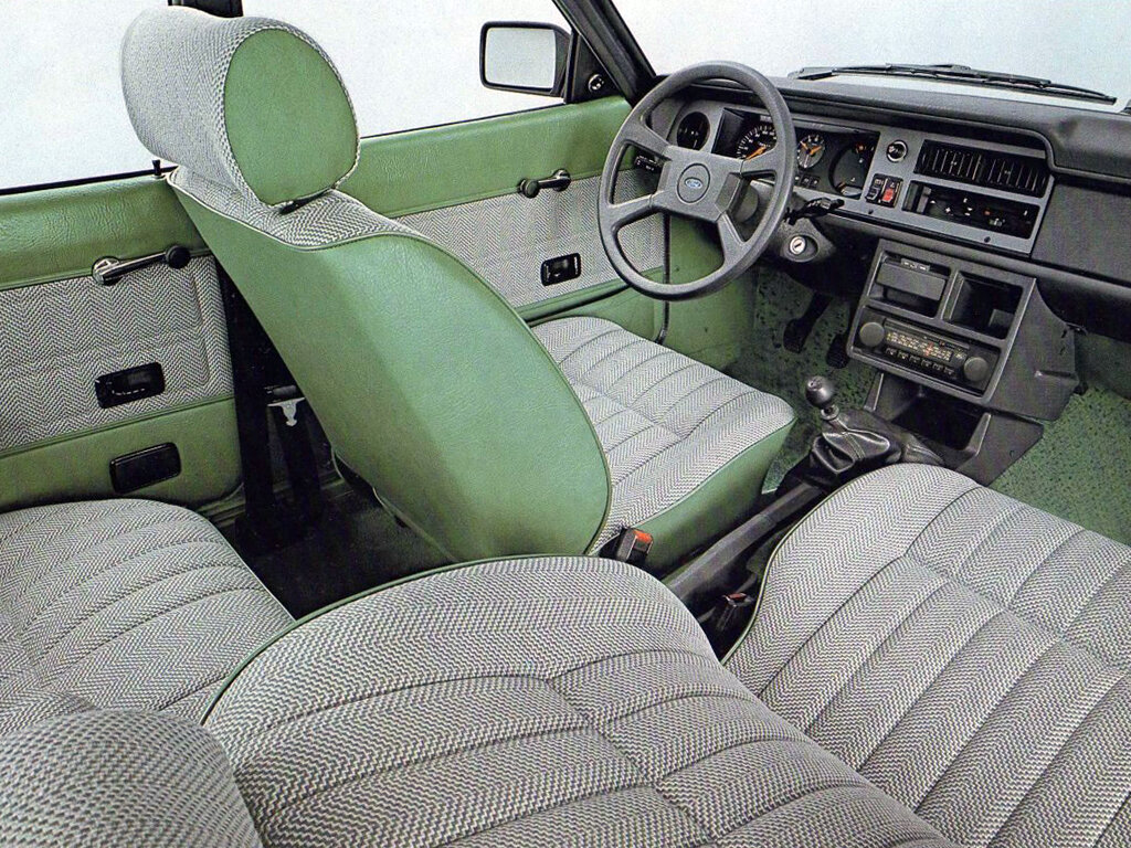 Ford Taunus, III, 1979–1982, Sedan: Front cabin