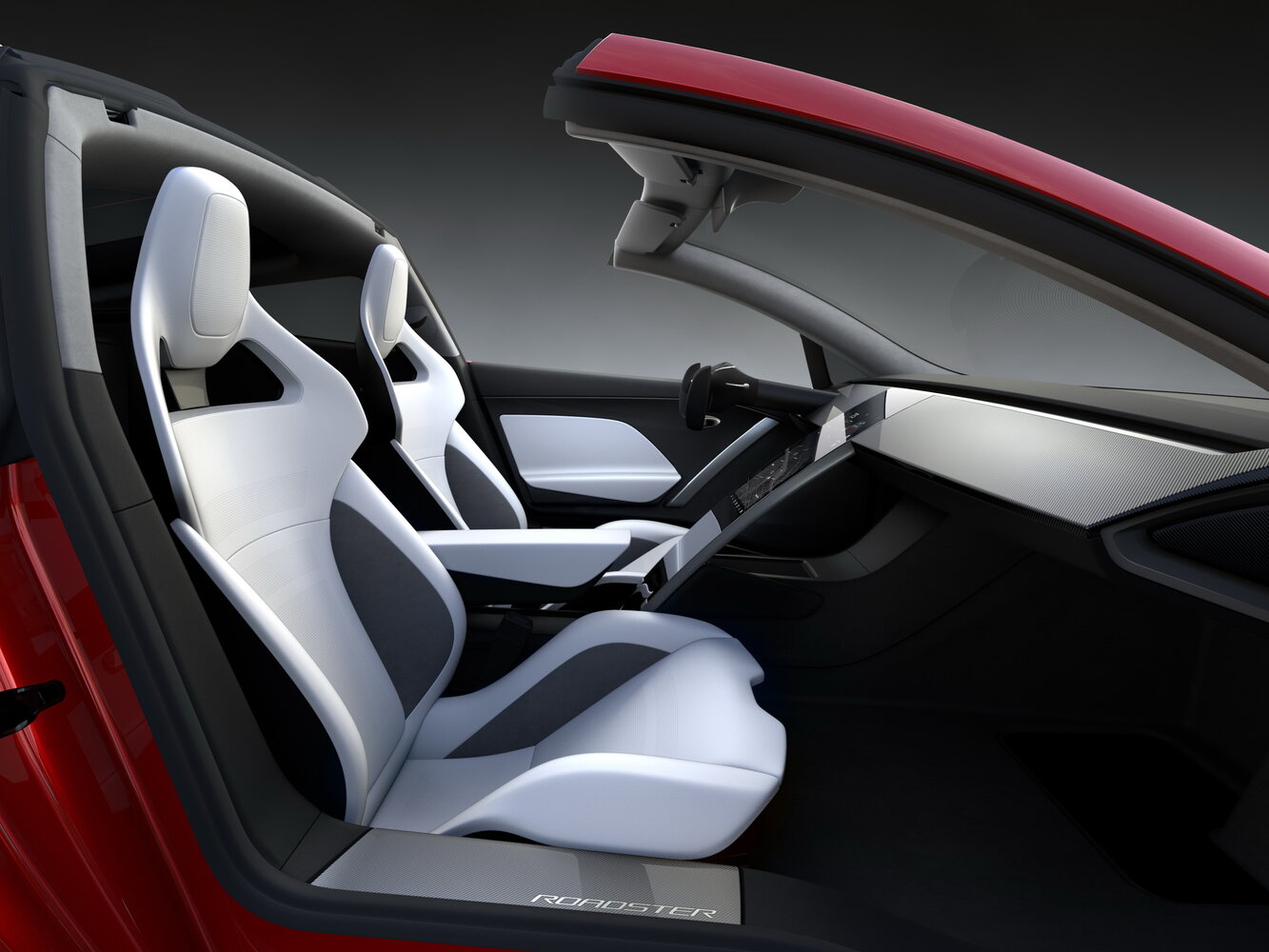 Tesla Roadster, Concept, 2017–2017, Тарга: Передняя часть салона